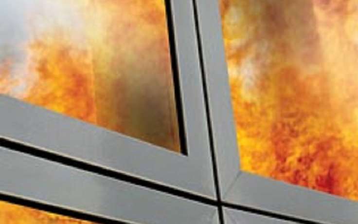 Окна ПВХ при пожаре
