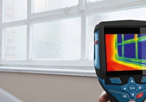 Дефектовка на теплопотери с помощью тепловизора